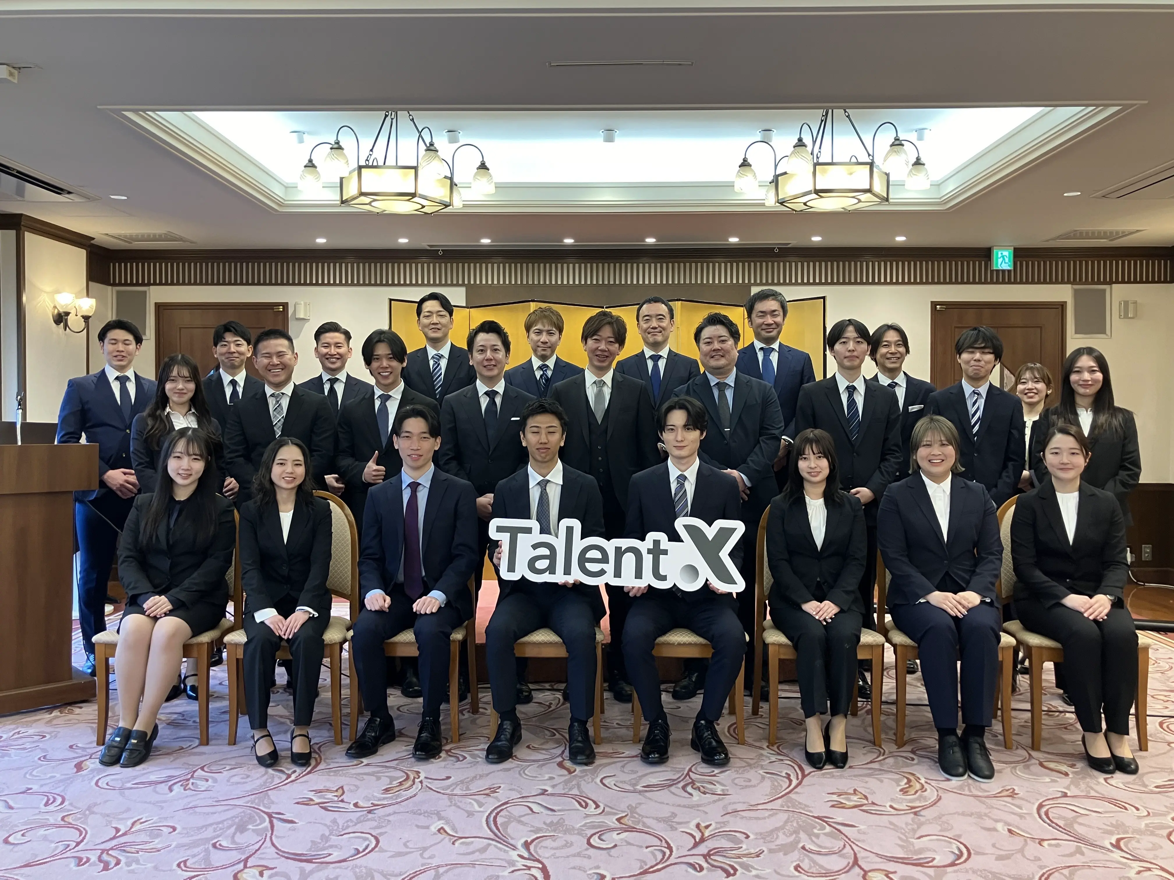 東証グロース上場後、初の新卒6期生！TalentX2025年入社式レポート